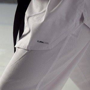 Taekwondo Στολή adidas CHAMPION III Μαύρο Ρεβέρ