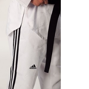 Taekwondo Στολή adidas - SUPER MASTER II Μαύρο Ρεβέρ - ADITSM01