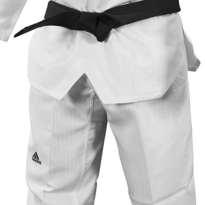 Taekwondo Στολή adidas ADI-START Μαύρο Ρεβέρ - adiTS01