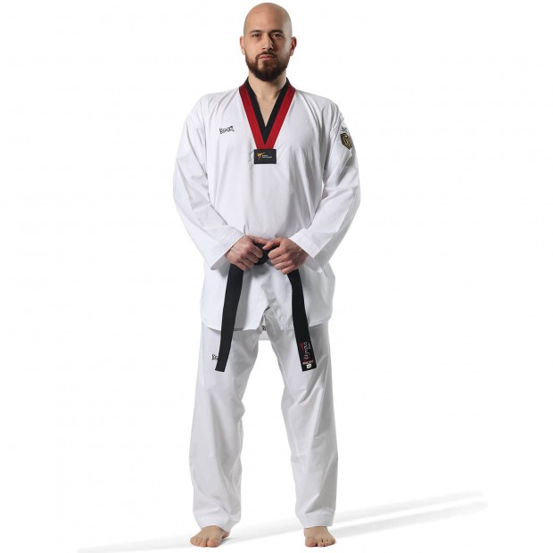 Στολή Taekwondo WT Olympus VICTORY Κόκκινο/Μαύρο V