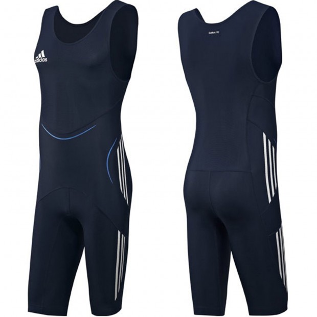 Παλαιστικό Μαγιό Adidas Classic - Κόκκινο