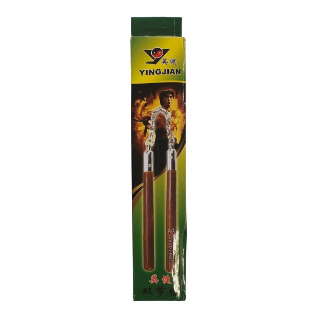 Nunchaku YINGJIAN NATURAL Ξύλινα Αλυσίδα