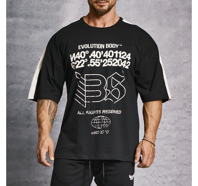 Evolution Body Κοντομάνικη Μπλούζα Coordinates Χακί