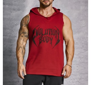 Evolution Body Αμάνικο με κουκούλα METAL